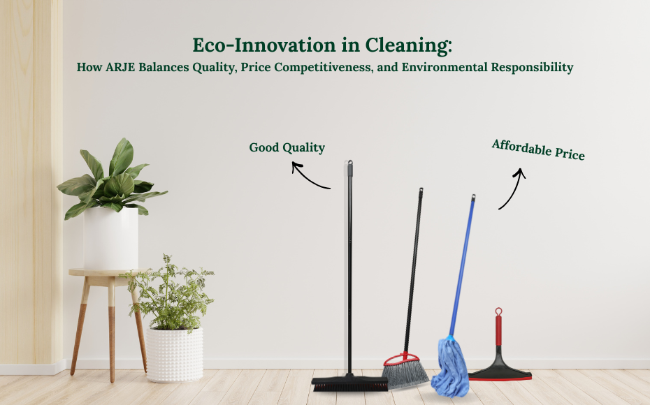 eco friendly cleaning products designed for modern homes by ARJE